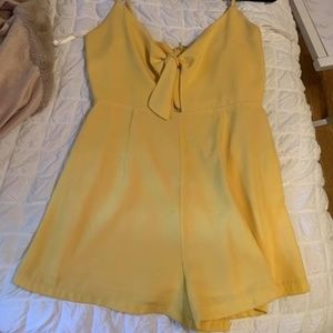 YELLOW ROMPER
